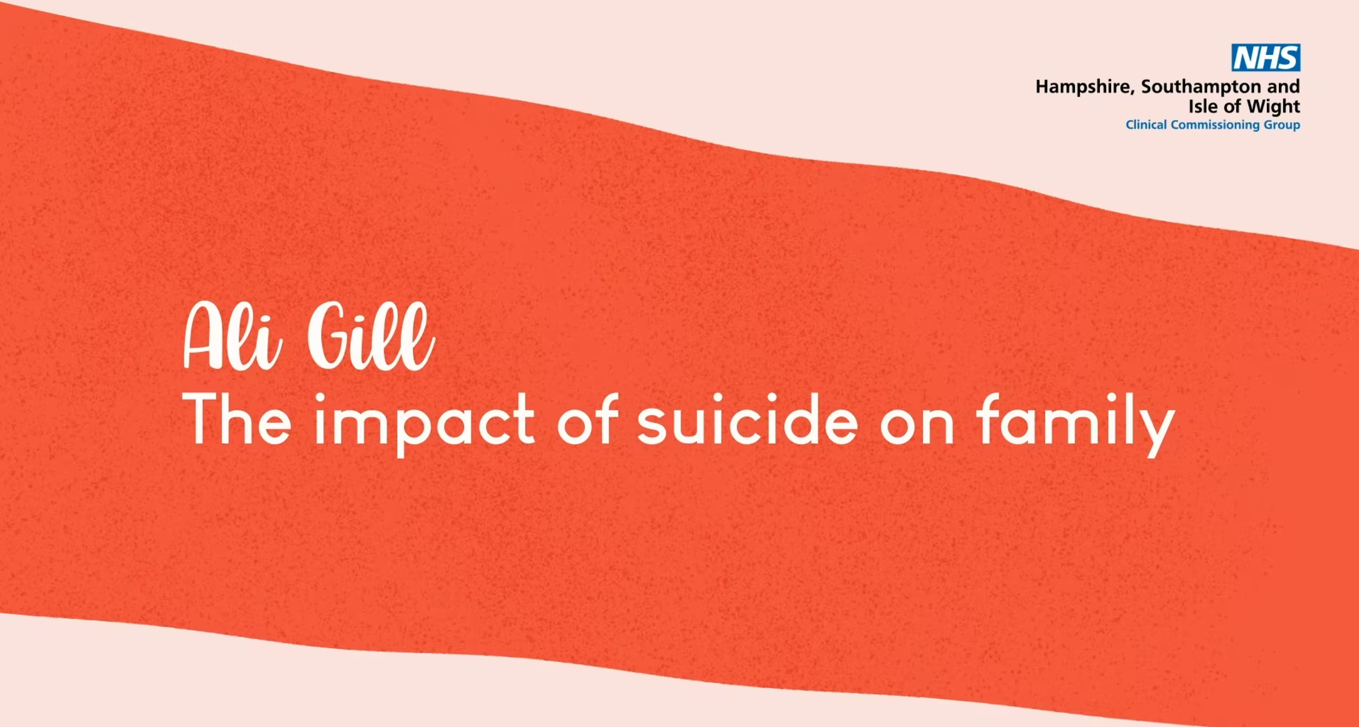 Ali Gill The Impact Of Suicide On The Family
